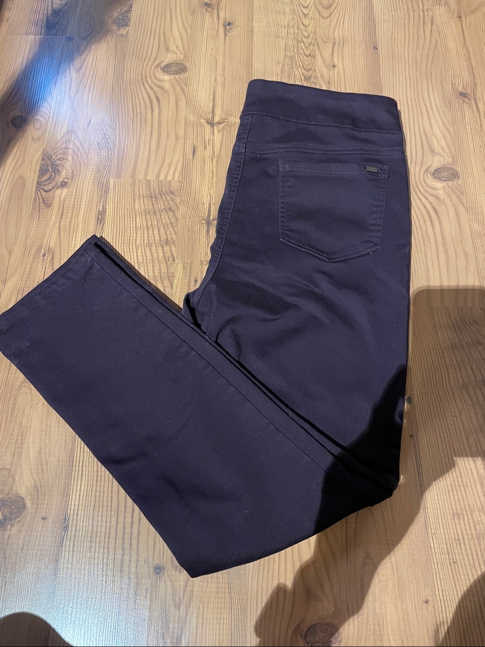 Up! Pull-On Pants Ladies Dark Burgundy/Purple